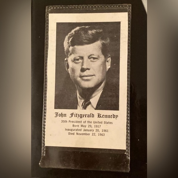 The Kennedy Legacy: A Generation Later 1988 Hardcover Book JFK Photo Prayer Card - Picture 5 of 7